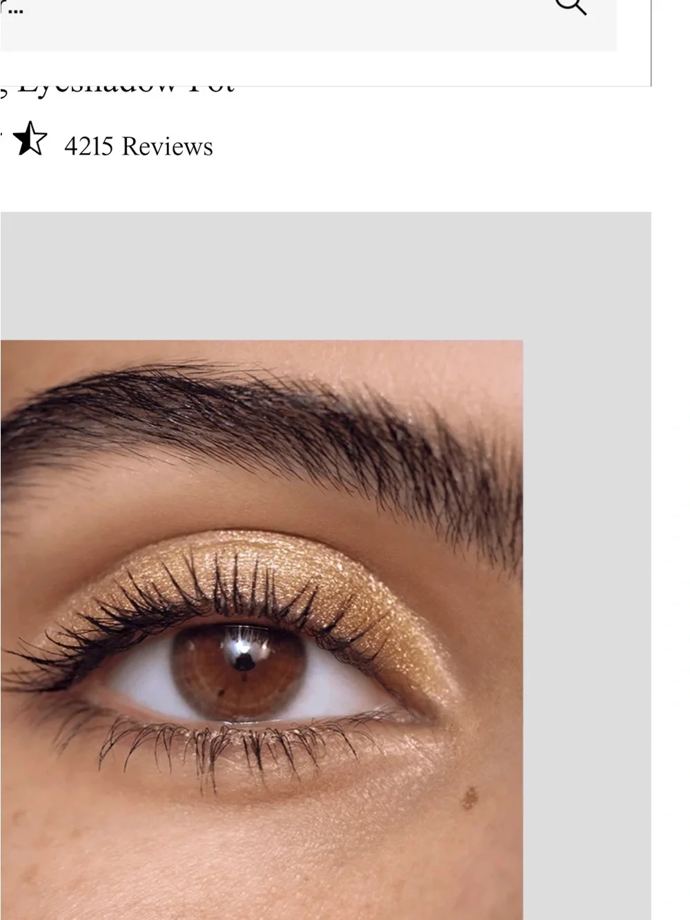 Victoria Beckham Lid Lustre eyeshadow; TEA ROSE; this is the last one available